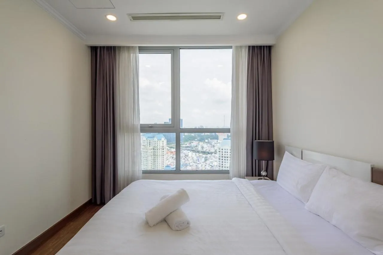Can Ho Cho Thue O Vinhome Central Park Ho Chi Minh City Bed & Breakfast