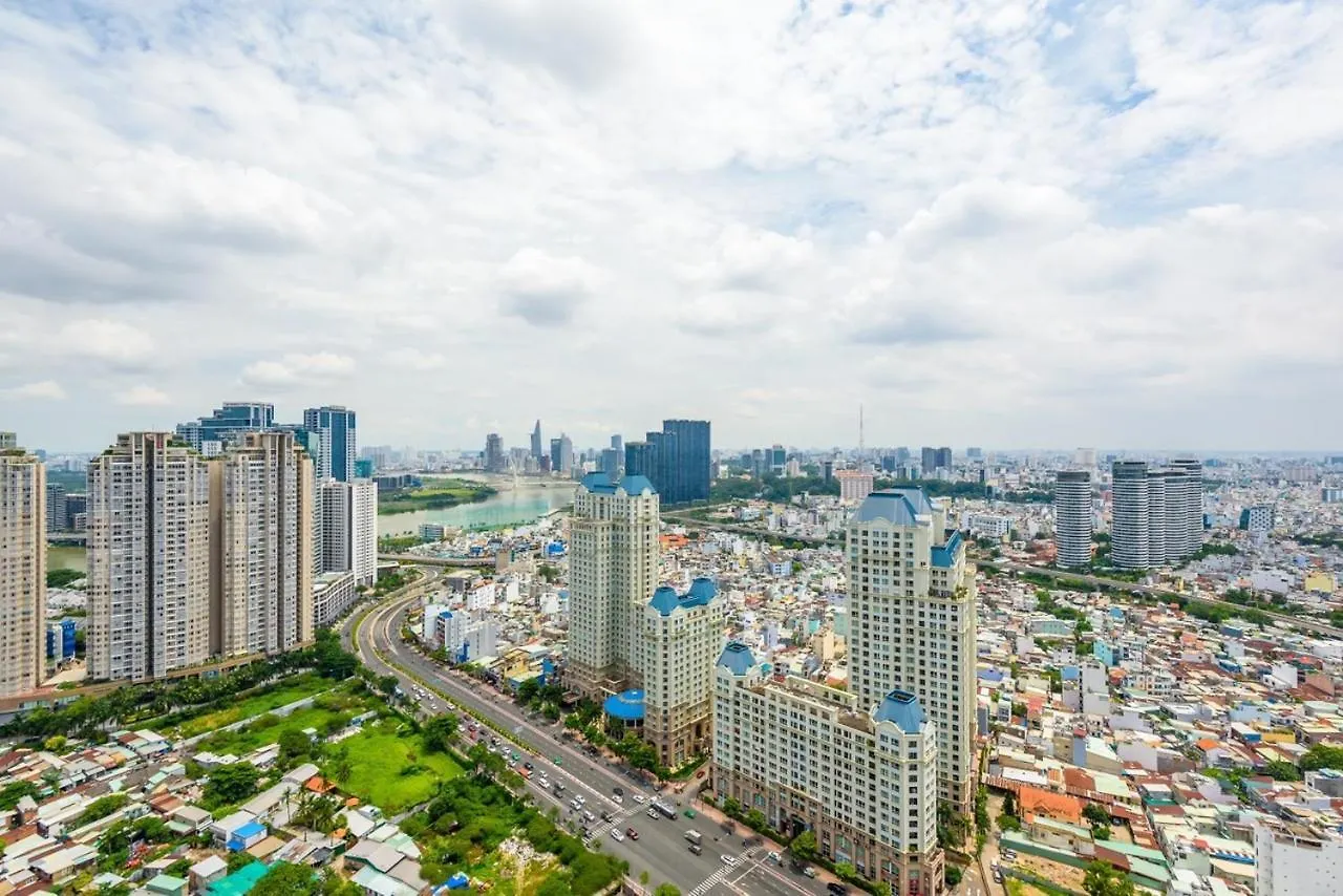Can Ho Cho Thue O Vinhome Central Park Ho Chi Minh City Bed & Breakfast