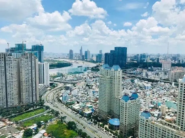 Can Ho Cho Thue O Vinhome Central Park Ho Chi Minh City Bed & Breakfast